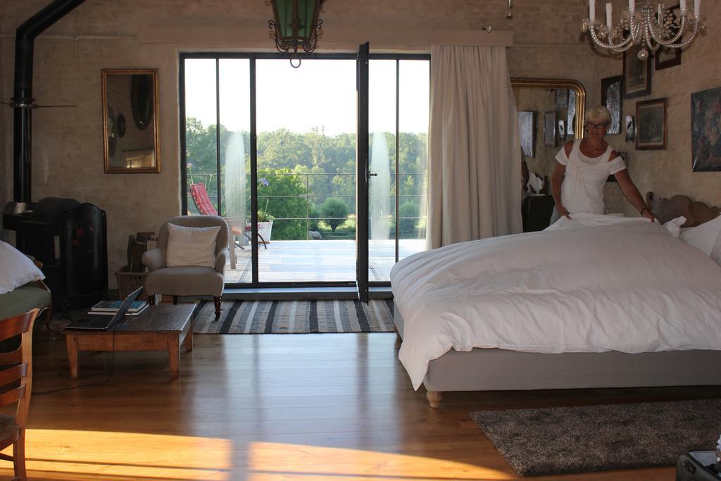 La Passiflore B&B Bossiere Kamer foto